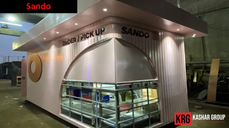 PICK UP" and "SANDO" text