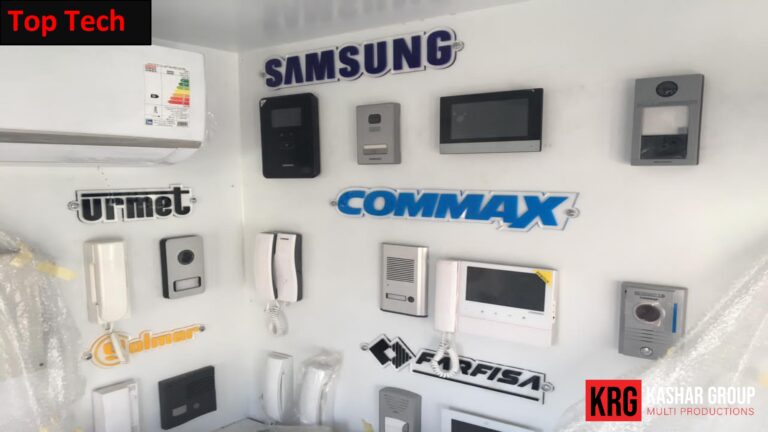 Mobile Solutions Various intercoms and security systems by Samsung, Urmet, Commax, and KRG